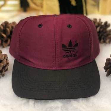 未使用✴︎90’s adidas\" Vintage Snapback Cap Vintage 90s Adidas Trefoil SnapBack Hat Cap Embroidered