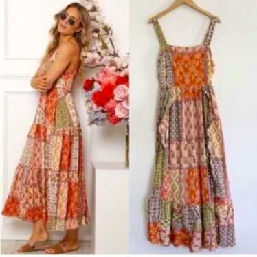 Abel The Label Anthropologie Boho
Patchwork Marak… - image 1