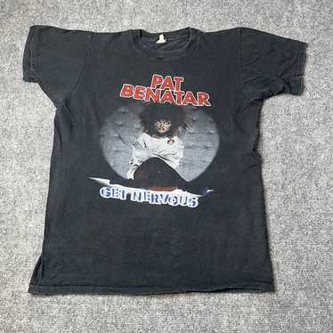 PAT BENATAR ROCKS. イベントTシャツ 1986年 Vintage Pat Benatar Concert T-shirt - Etsy