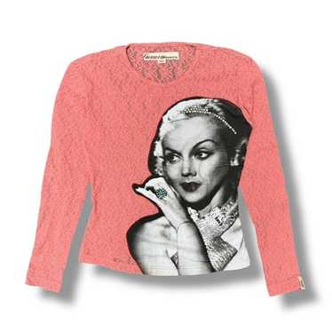 MISS SIXTY - Miss Sixty/ ロンT 新作 Slouchy Long Sleeves Printed T-Shirt - MISS SIXTY