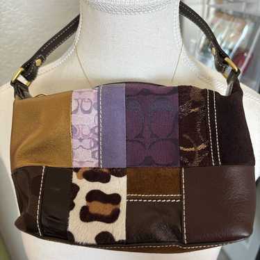 良品 COACH Mini Bostonbag 2way Patchwork COACH Mini Bostonbag 2way Patchwork Authentic | eBay