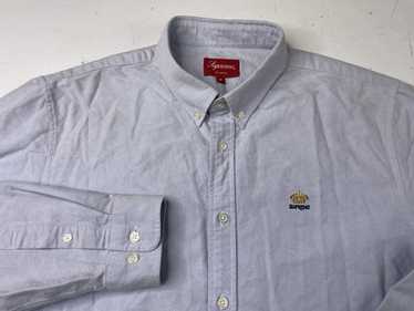 Supreme oxford shirt blue - Gem