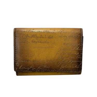 小物 BERLUTI IMBUIA GRADIANT Leather CardCase Imbuia Gradiant Scritto Leather Card Holder | Berluti IT