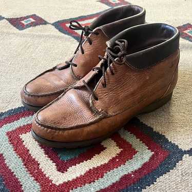 USA製 90s Timberland leather shoes Size 8 - Vintage 1990s Classic Timberland Work Boots, Womens