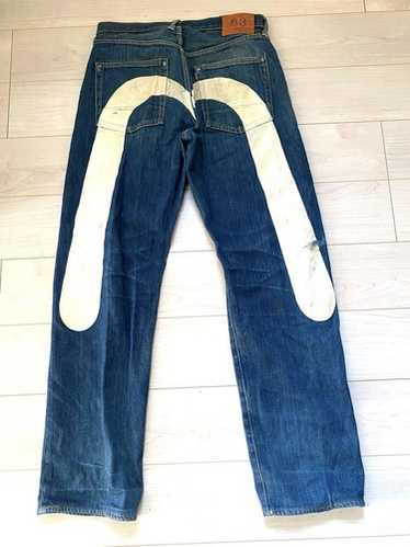 EVISU エヴィスジーンズ　W34×35 No3 EVISU エビス エヴィス ビッグカモメ 大黒 No3 デニムジーンズ