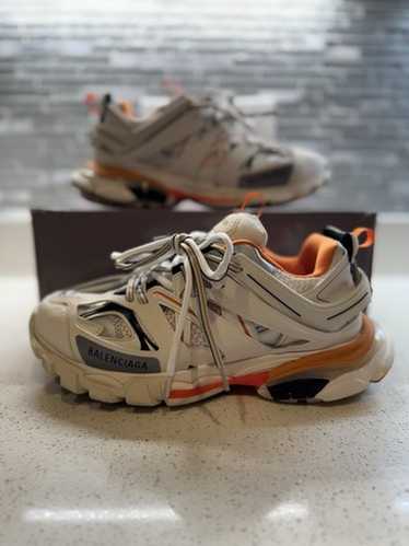 関税込【BALENCIAGA】Trackスニーカー Orange BALENCIAGA - BALENCIAGA Track Sneaker 41 Orangeの通販 by