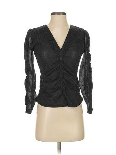 Rebecca Taylor Women Black Long Sleeve Blouse XS - image 1