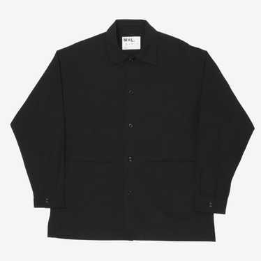 MHL. ジャケット ウール ブラック M ZUCCa / S ストレッチドライツイル / ジャケット(M black(26