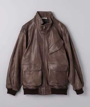 Auralee zip blouson - Gem