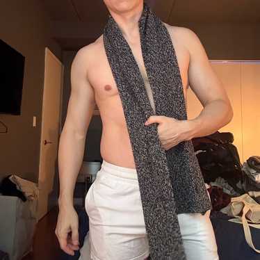 Polo By Ralph Lauren Gray Scarf - image 1