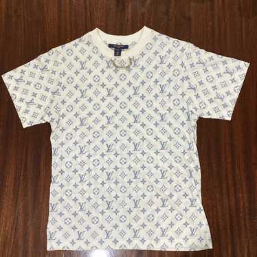 【ビーズの手書き風ロゴが可愛い♡】Louis Vuitton Tシャツ 今日特価】Louis Vuitton 25ss カラーロゴグラフィティ手描き T