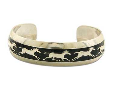 アクセサリー B.WEBB NAVAJO / bangle maze Sterling b webb cuff - Gem