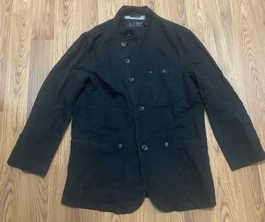 ジャケット・アウター Armani Jeans 90s Deformation Long Coat Armani Jeans 90s Deformation Long Coat