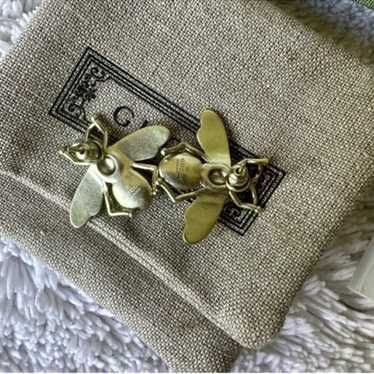 Gucci bee earrings with - Gem