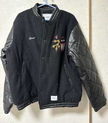 稀少 WTAPS×HARRISTWEED スタジャン ブラック タップス 稀少 WTAPS×HARRISTWEED スタジャン ブラック タップス