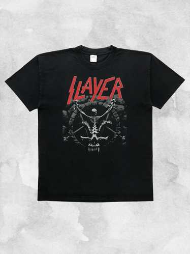 SLAYER 1994 オリジナル黒Tシャツ XL ヴィンテージ　メタル Amazon.co.jp: SLAYER 1994 オリジナル黒Tシャツ XL