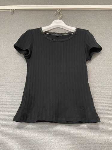 BURBERRY(バーバリー) Ladies Black Short Sleeve Logo Intars 中古 古着 0503 中古・古着通販】BURBERRY (バーバリー) TBロゴTシャツ ブラック