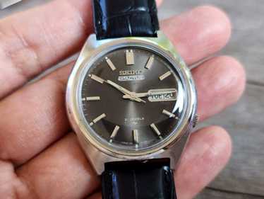 SEIKO 5アクタス 7019-8010ブラックダイヤル21jewels J-9595| セイコー SEIKO アクタス ACTUS 精悍なブラックダイヤル