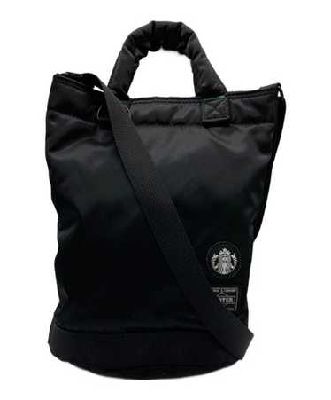 【新品】STARBUCKS x PORTER SHAPE DRUM BAG(S) Starbucks Japan x PORTER Coffee Bean Shape Drum Bag Dark