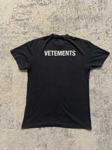 vetements basic staff tee tシャツ logo s Vetements $160 USD 