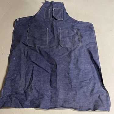 VINTAGE DENIM APRON ① Vintage Graphic California Denim Apron — San Francisco