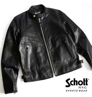 ジャケット・アウター 70s McGREGOR single rider jacket black M 70s single riders jacket - Gem