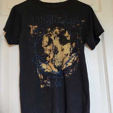 00s LINKIN PARK Faint Tシャツ　Vintage M&O Vintage Linkin Park Tee 2001 M&O Knits HeavyWeight | Depop