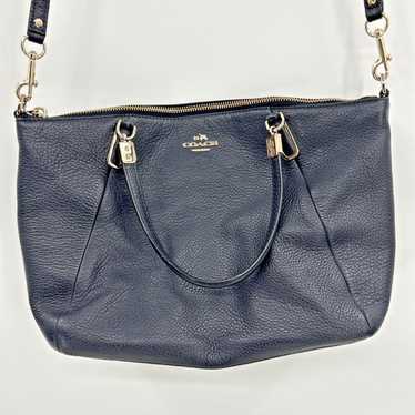 Small blue coach shoulder - Gem