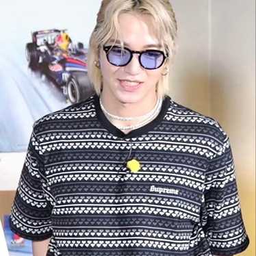 22SS Week13 Supreme Hearts Jacquard S/S Top ハート Tシャツ 22SS Week13 Supreme Hearts Jacquard S/S Top ハート Tシャツ