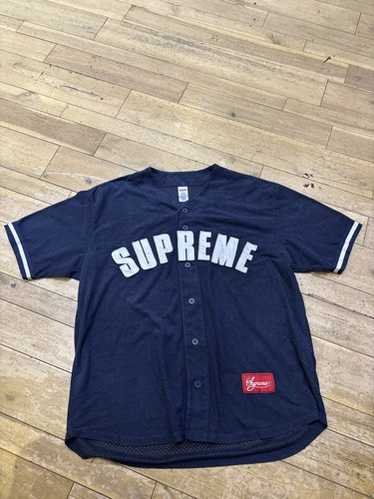【Supreme x run】Baseball Jersey★Black★25SS★ Supreme®/Homerun Baseball Jersey | Supreme 25ss