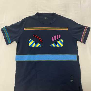 フェンディ　シャツ　モンスター総柄 FENDI フェンディ モンスター総柄Tシャツ - メルカリ