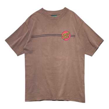 90s USA製 SANTA CRUZ NHS vintage RARE Vintage 90s Y2K NHS T Shirt Big Print Krux XL