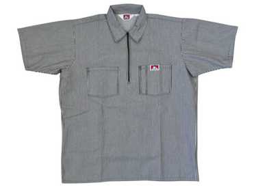 BEN DAVIS 2000s vintage　32 Vintage Ben Davis Half Zip Work Shirt - Etsy