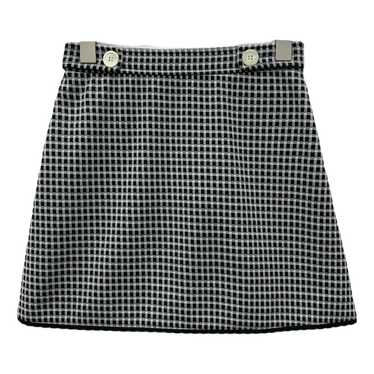 ミニスカート Miu Miu Black Stretch Wool Mini Skirt Miu Miu Black Stretch Wool Mini Skirt – LOZURI®