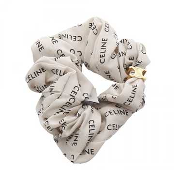 Celine silk scrunchie - Gem
