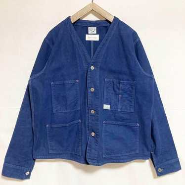Orslow × Beams Fennica デニムカバーオール 3(Lサイズ) orSlow×fennica 後付けポケットのカバーオール｜BEAMS JAPAN