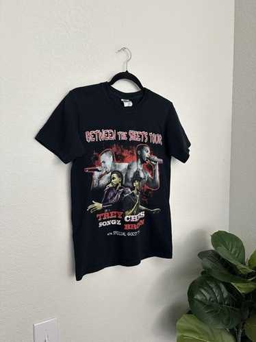 BETWEEN THE SHEETS TOUR Tシャツ Trey songz / chris - Gem
