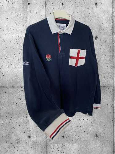 Cotton Traders VTG England 1997 ラガーシャツ Classic Rugby Shirts 1995 England | Vintage Old Rugby Jersey