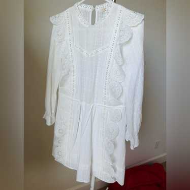 White lace dress maje - Gem