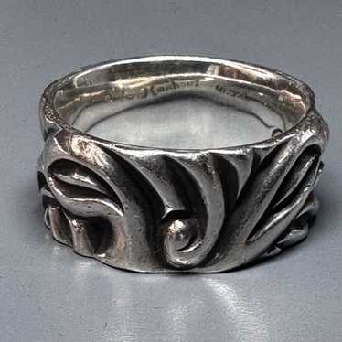 MEN’S Leonard Kamhout リング Leonard Kamhout silk collection ring silver 925 | AFTER DARK