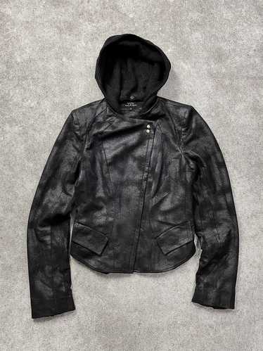 ジャケット・アウター 14thaddiction leather shirt 14th Addiction - 00 archive 14th addiction leather jacketの