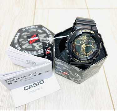 G-SHOCK モジュール　5081 ブラック Amazon.co.jp: CASIO 【カシオ G-Shock/腕時計 GA-100-1A1CU