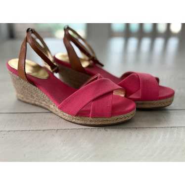 Coach pink wedge sandals - Gem