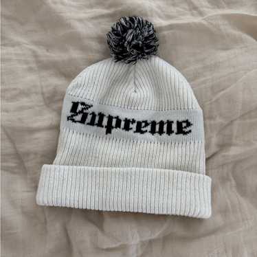 帽子 Supreme  Pom Pom Beanie Supreme Snow Beanie (FW23) - $40