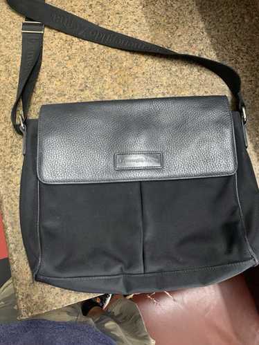 未使用級✨Ermenegildo Zegna メッセンジャーバッグ レザー Ermenegildo Zegna men's bag in very soft genuine leather, 8