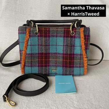 Samantha Thavasa × Harris Tweed 2wayバッグ Samantha thavasa harris tweed - Gem