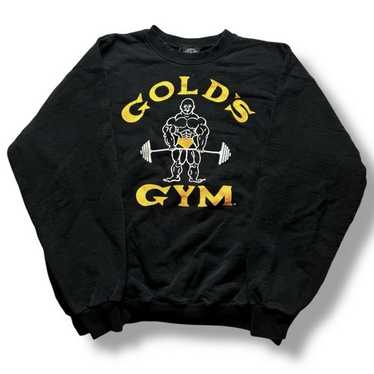 GOLD'S GYM クロップドスウェット L MADE IN U.S.A. Gold's Gym® Classic Collection - Iconic Fitness Apparel