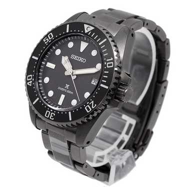SEIKO ソーラー ブラックダイアル Seiko Monster Black Japan Limited Kanji SBDY037 - Shopping