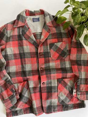 pendleton 50's〜60's 50s-60s Pendleton Loop Collar Shirt | M - Lucky Vintage