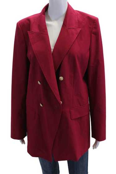 ジャケット・アウター MARELLA \"made in italy\" Double Breasted Wool-blend heavy jacket, pepper | Marella